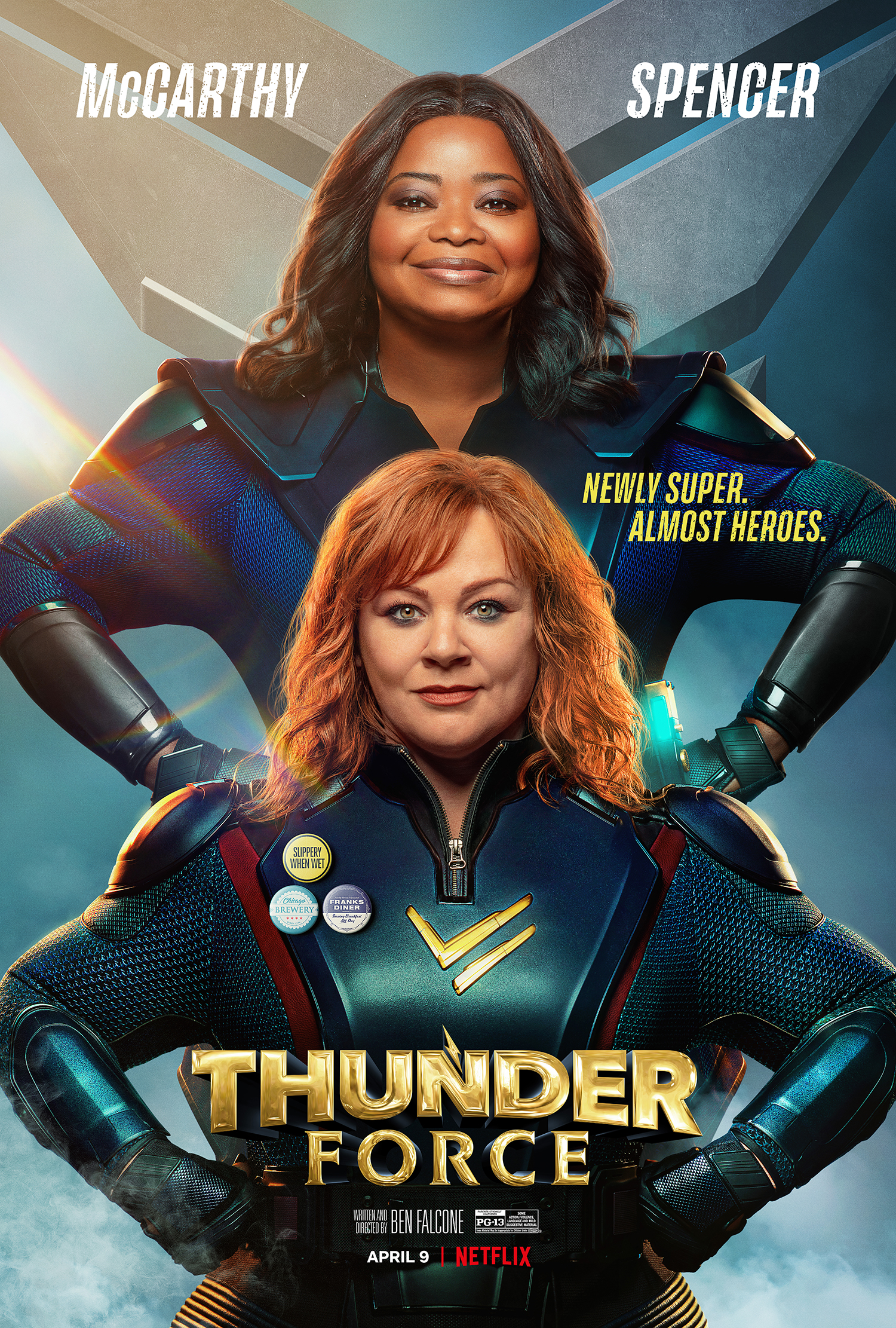 ดูหนังออนไลน์ฟรี Thunder Force 2021 ธันเดอร์ฟอร์ซ ขบวนการฮีโร่ฟาดฟ้า moviehdfree